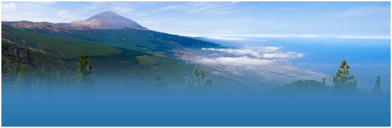 Panoramic view of the Canary Islands